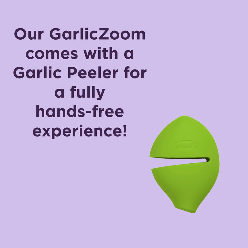 Chef'n GarlicZoom Garlic Chopper, Large, Green - Image 3